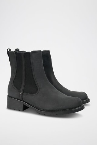 Bottines Chelsea en nubuck Orinoco Club - Noir
