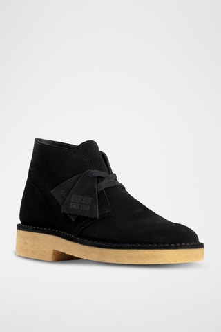 Bottines en nubuck Desert - Noir