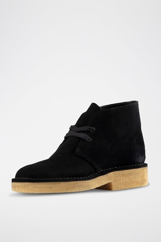 Bottines en nubuck Desert - Noir