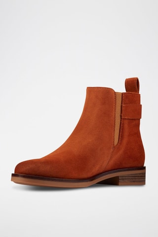 Bottines en nubuck Memi Lo - Camel