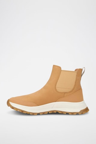 Bottines Chelsea en cuir ATL TREK UP WP - Beige