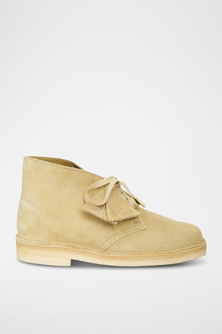 Bottines en nubuck Desert - Beige
