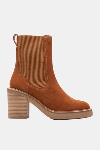 Bottines en nubuck Cassiano Top - Marron