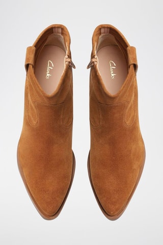 Bottines en nubuck Elder - Camel