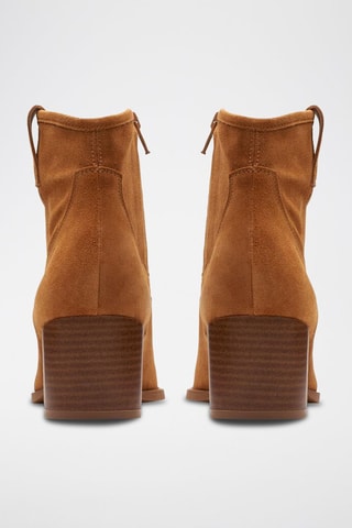 Bottines en nubuck Elder - Camel
