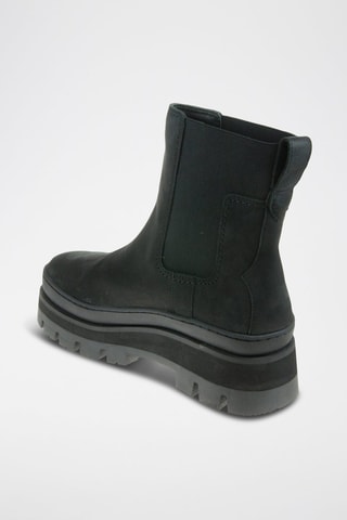 Bottines Chelsea en nubuck Orianna 2 - Noir