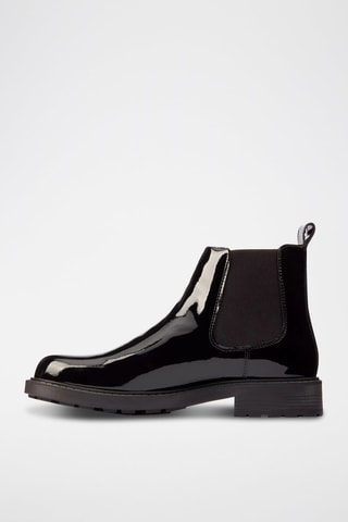 Bottines Chelsea en cuir verni Orinoco 2 - Noir