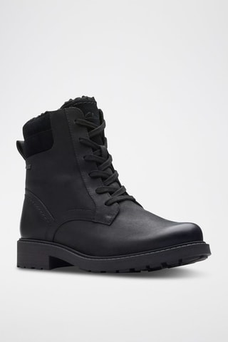 Bottines fourrées en cuir Orinoco2Spc Gore-Tex - Noir