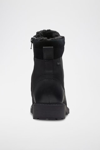 Bottines fourrées en cuir Orinoco2Spc Gore-Tex - Noir