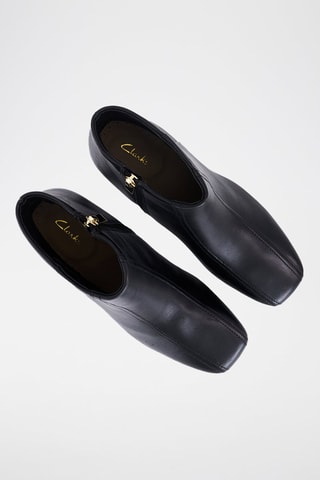 Bottines en cuir de veau Seren55 Top - Noir