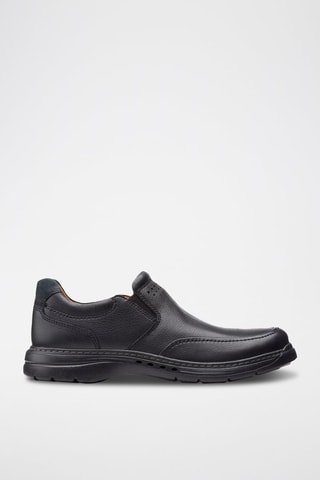 Slip-on en cuir Un - Noir