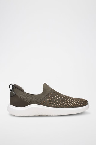 Slip-on Nova Grove - Vert olive foncé