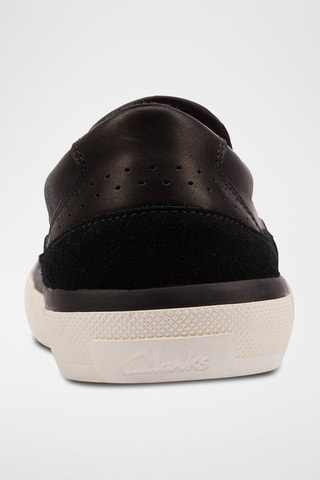 Slip-on en cuir Aceley - Marron