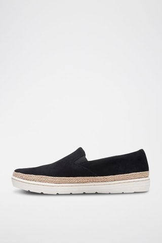 Slip-on en nubuck Marie - Noir