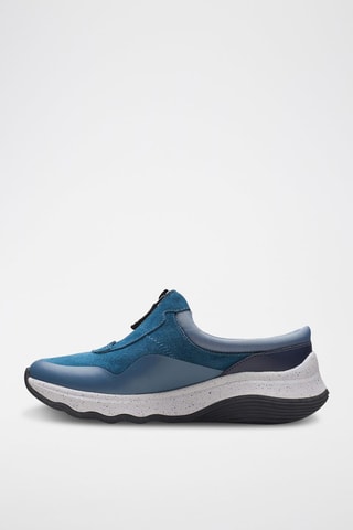 Slip-on en cuir Jaunt Way - Bleu