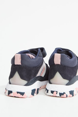 Baskets en cuir Tidal 2 Glow - Bleu marine