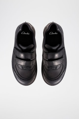 Baskets en cuir Rex Pace - Noir