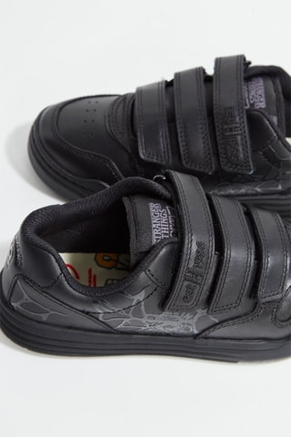 Baskets en cuir Urban Ace x Stranger Things - Noir