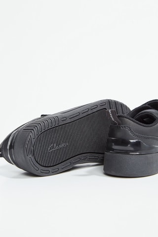 Baskets en cuir Oslo Flare x Stranger Things - Noir