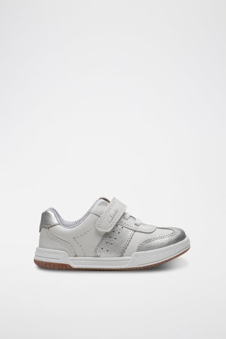 Baskets en cuir Fawn Family - Blanc