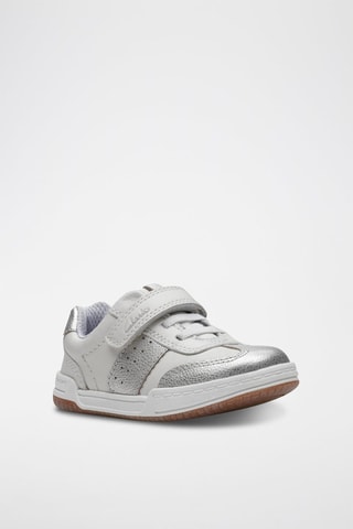 Baskets en cuir Fawn Family - Blanc