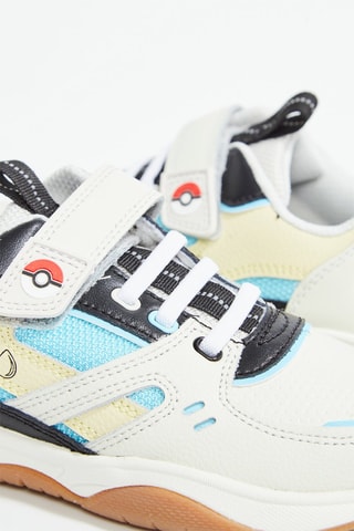 Baskets en cuir Grip Pearl x Carapuce Pokémon - Gris