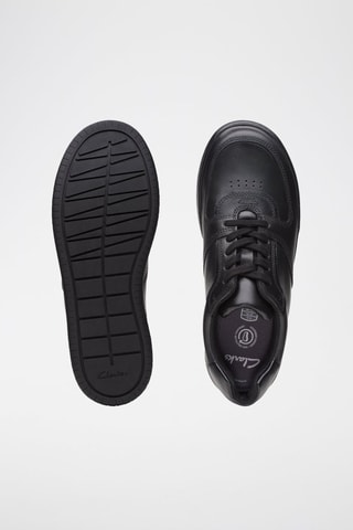 Baskets en cuir Fawn Lay - Noir