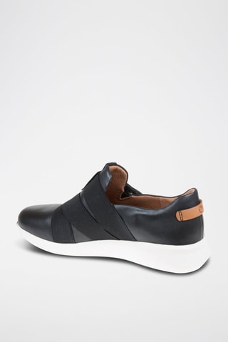 Baskets en cuir Un Rio - Noir