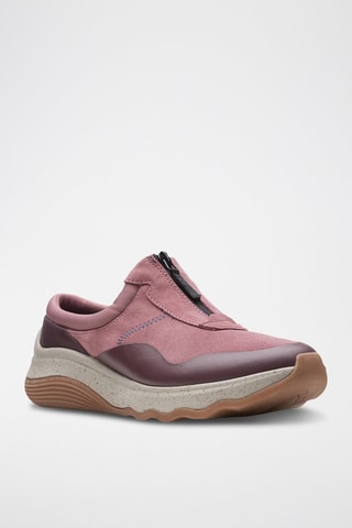 Baskets en nubuck Jaunt Way - Vieux rose