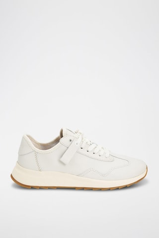 Baskets en cuir DashLite - Blanc