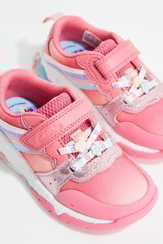 Baskets en cuir Tidal Star - Rose