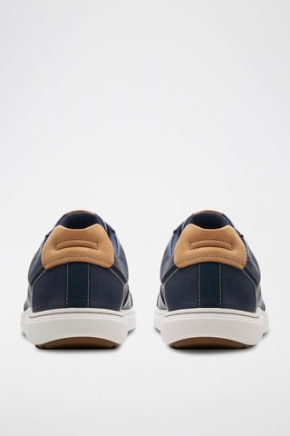 Baskets en cuir Mapstone - Bleu marine