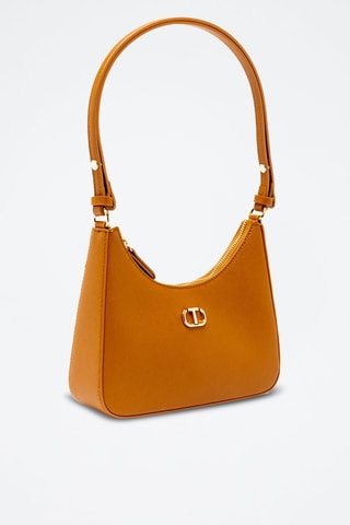 Mini Trendy Handtas - Bruin