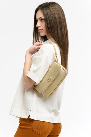 Mini Trendy Handtas - Goudkleurig