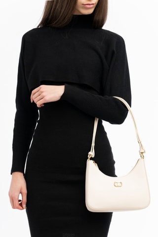 Mini Trendy Handtas - Wit