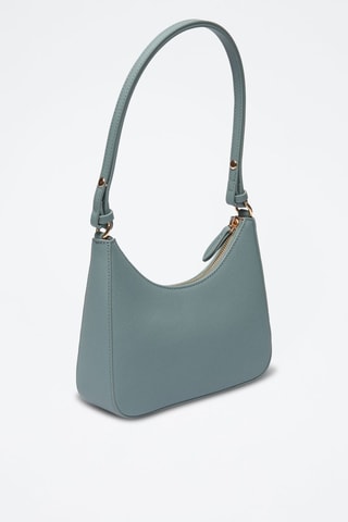 Mini Trendy Handtas - Blauw en goudkleurig