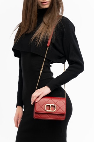 Minischoudertas - Rood