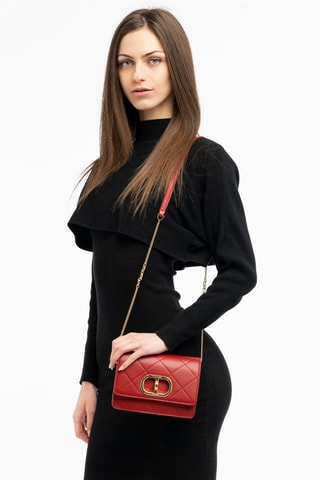 Minischoudertas - Rood