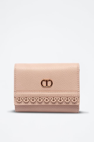 Portefeuille - Goudkleurig en roze