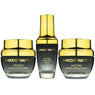 Estuche DMAE lifting instantáneo oro 24K Donna Bella - 3 productos