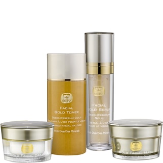 Estuche de tratamiento - Golden Quartet - Oro de 24 quilates y vitaminas - Rostro - 4 productos