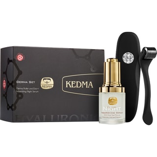Coffret hydratant - Derma-roller & sérum - Visage - Nuit - 30 ml