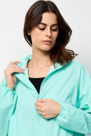 Windjack met Capuchon Singapore - Groen