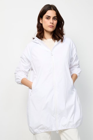Parka con cappuccio Copenhagen - Bianco