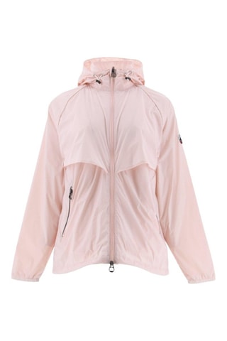 Giacca a vento con cappuccio Scirocco - Rosa