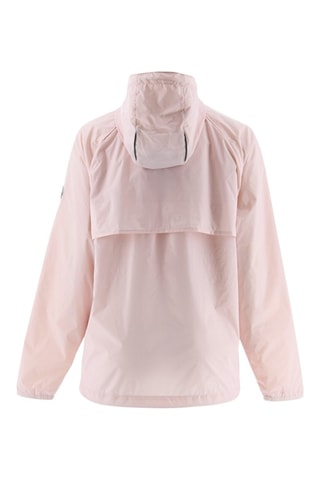 Giacca a vento con cappuccio Scirocco - Rosa