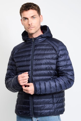 Piumino con cappuccio Nico - Navy