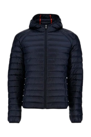 Piumino con cappuccio Nico - Navy