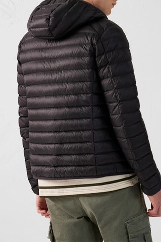 Piumino con cappuccio Nico - Nero