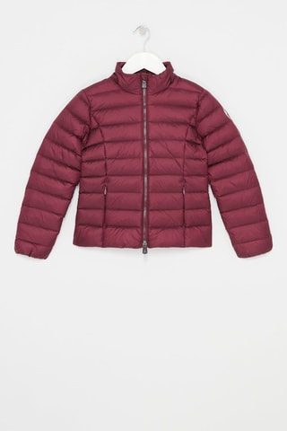 Piumino con cappuccio Opale - Melanzana